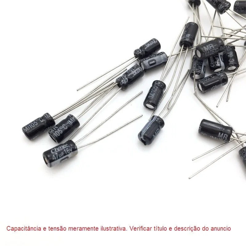 Capacitor Eletrolítico 100µF 50V - Image 2
