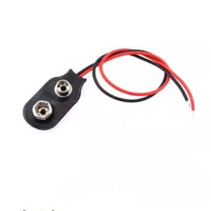 Clip Conector para Bateria 9V com Fio