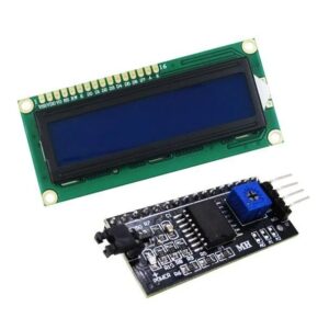 Display LCD 16x2 1602 Azul + Módulo I2C