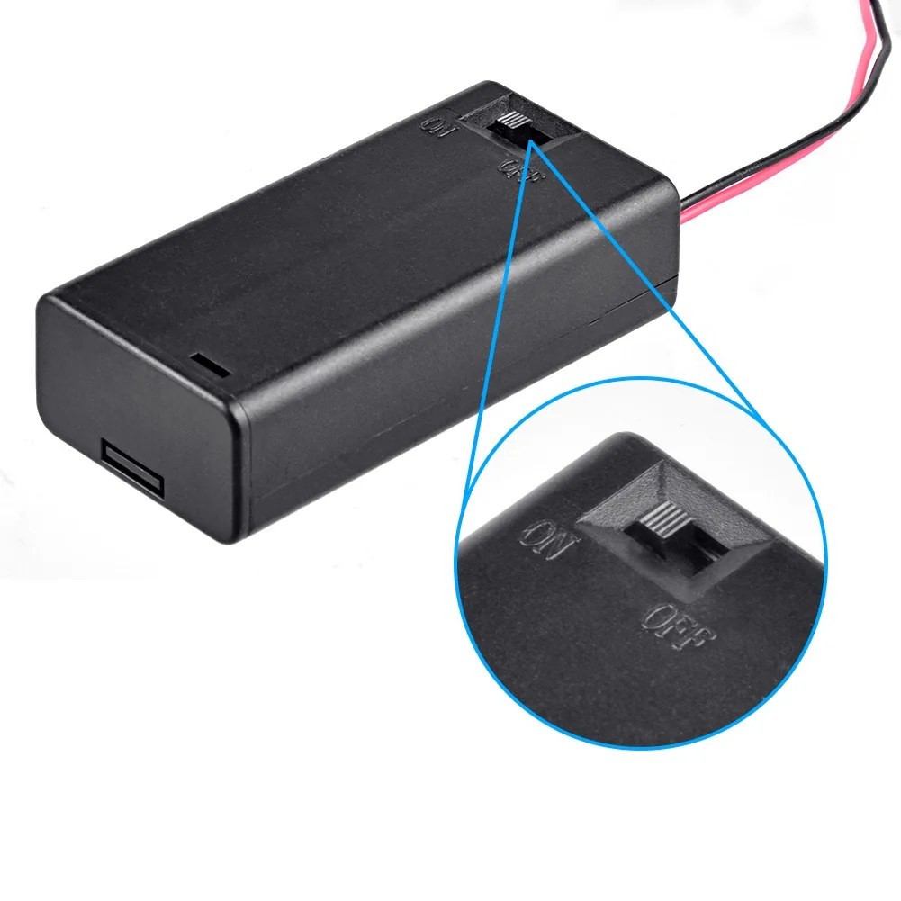 Suporte para Bateria 9V com Tampa e Chave On/Off - Image 3