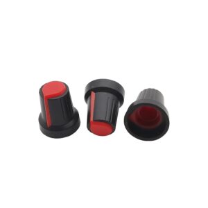 Knob para Potenciômetro — Vermelho
