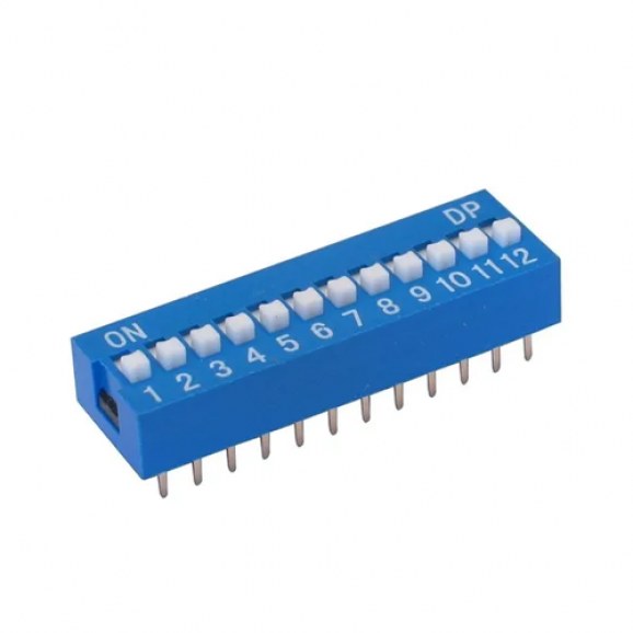 Chave DIP Switch 12 Vias - Image 3