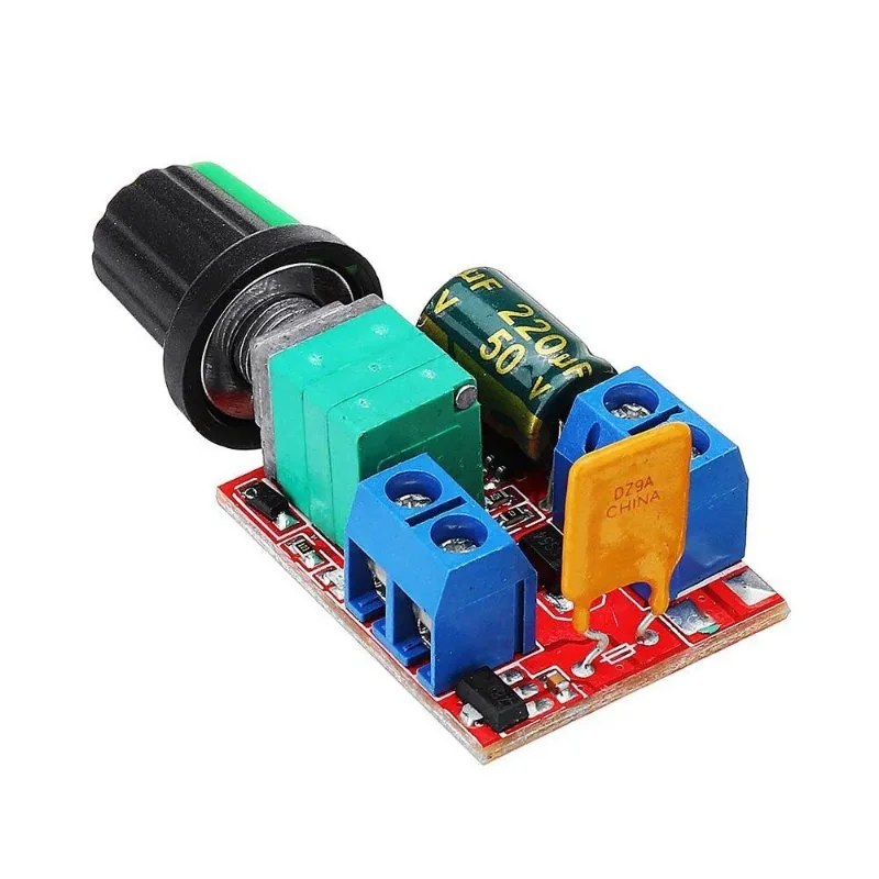 Módulo PWM Controle Velocidade Motor DC 3-35V 90W - Image 2