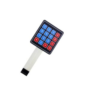Teclado Matricial de Membrana 4x4 — 16 Teclas