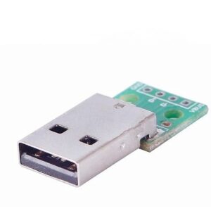 Módulo Adaptador USB-A Fêmea para DIP