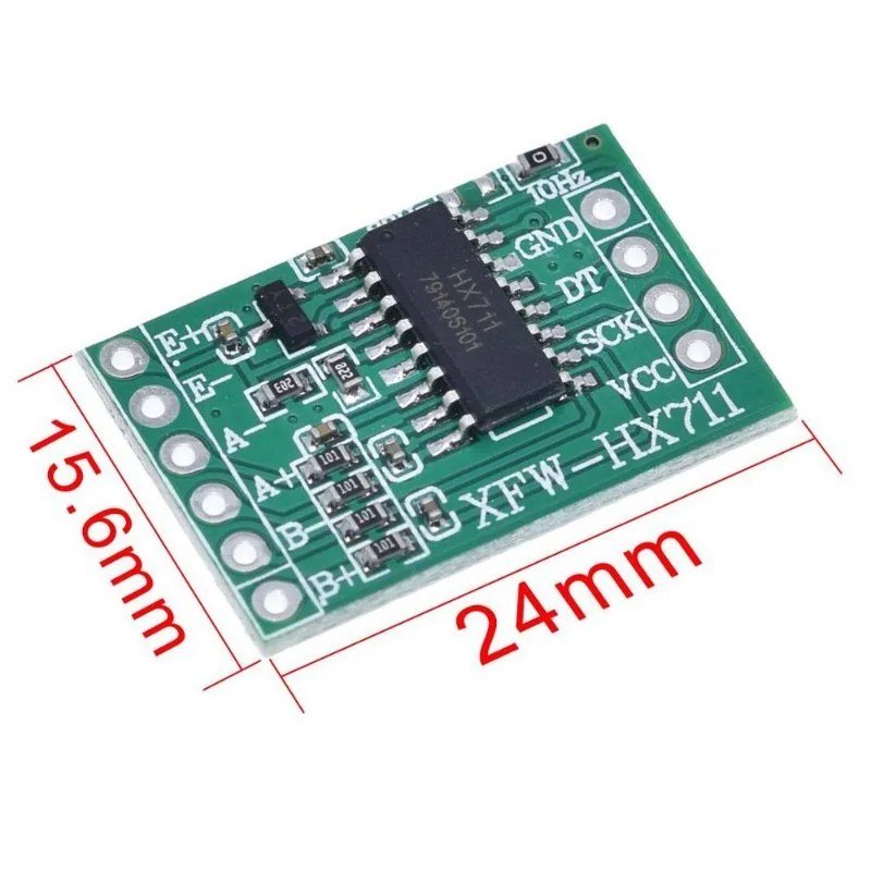 Módulo Amplificador HX711 24 Bits para Célula de Carga - Image 2
